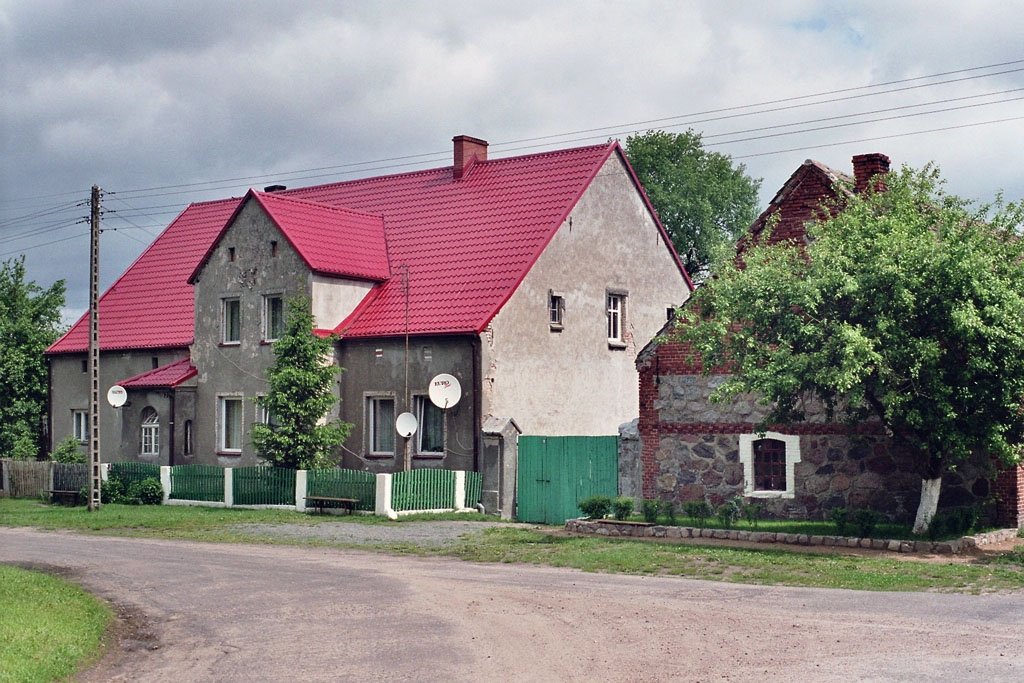 Der frühere Hof von Franz Garske